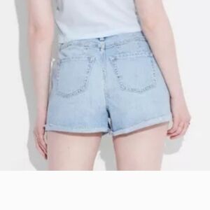 Wild Fable Jean Shorts Light Blue Sz 10 Slight Destressed 2.5" Inseam